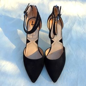 Adrienne Vittadini ankle strap heels